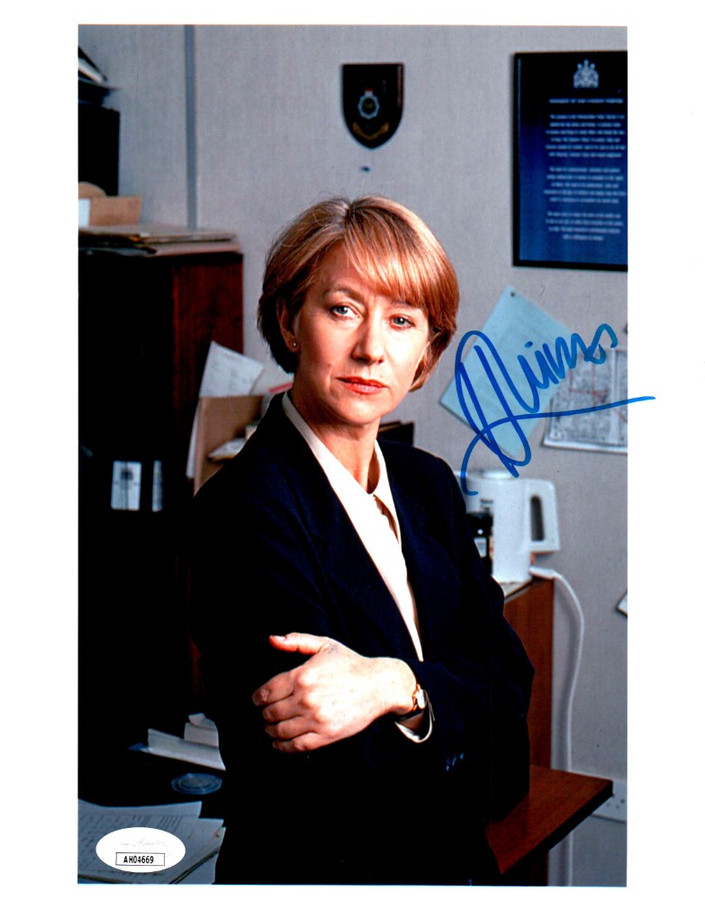 Helen Mirren Signed Autographed 8X10 Photo Prime Suspect JSA AH04669