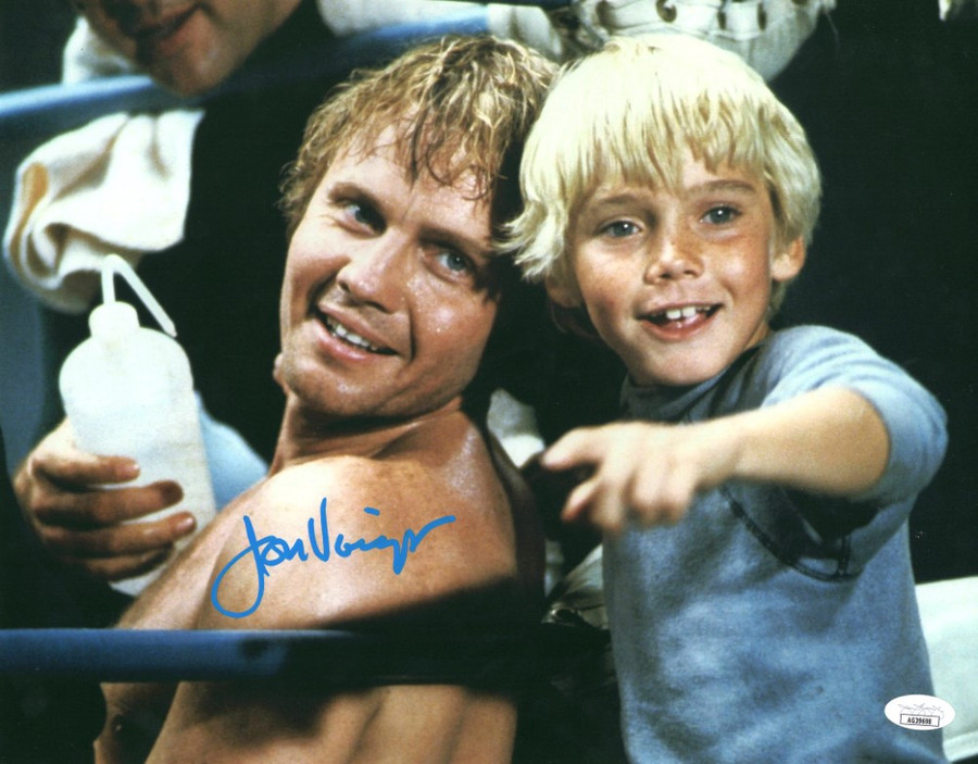 Jon Voight Signed Autographed 11x14 Photo The Champ Smiling in Ring JSA AG39698