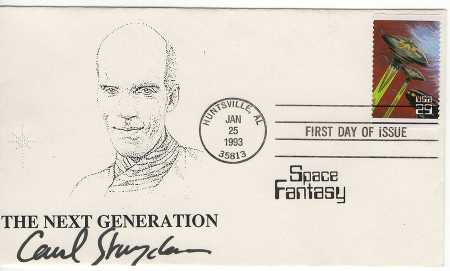 Carel Struycken Signed Autographed First Day Cover Star Trek: TNG JSA AF30993