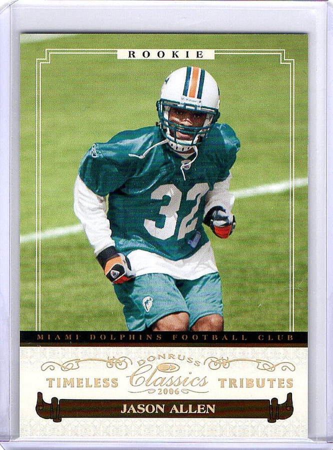 Jason Allen 2006 Donruss Classics RC Rookie Timeless Tributes Gold  #202 20/25