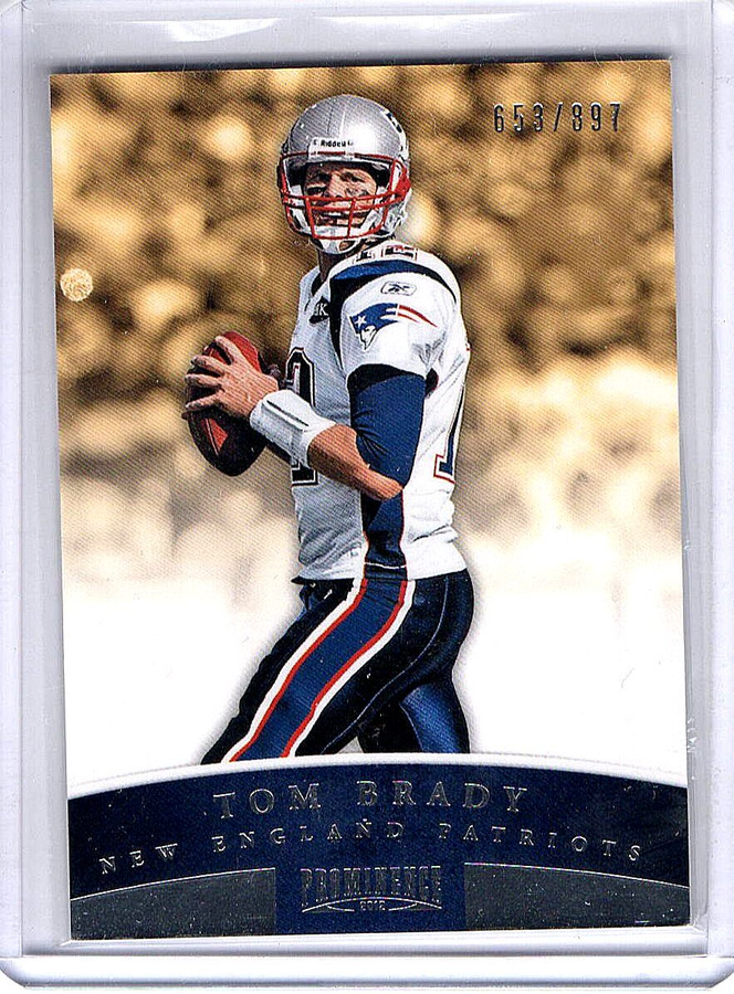 Tom Brady 2012 Panini Prominence Base New England Patriots #56 653/897