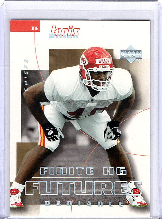 Kris Wilson 2004 UD Finite HF Radiance RC Rookie Chiefs #151 10/15