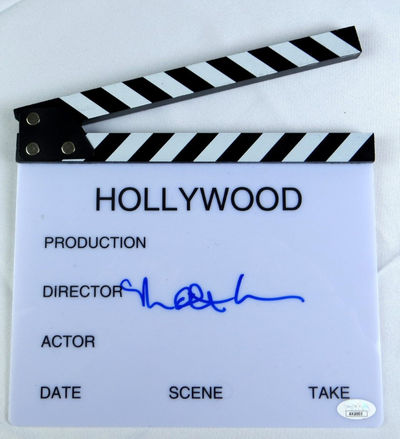 Matt Reeves Signed Autograph Mini Movie Clapper The Batman Director JSA AH26805