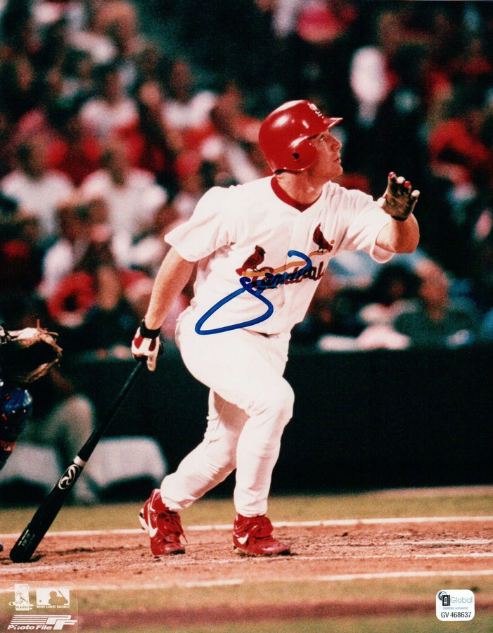 J.D. Drew Signed 8X10 Photo Autograph St. Louis Cardinals Auto GAI COA