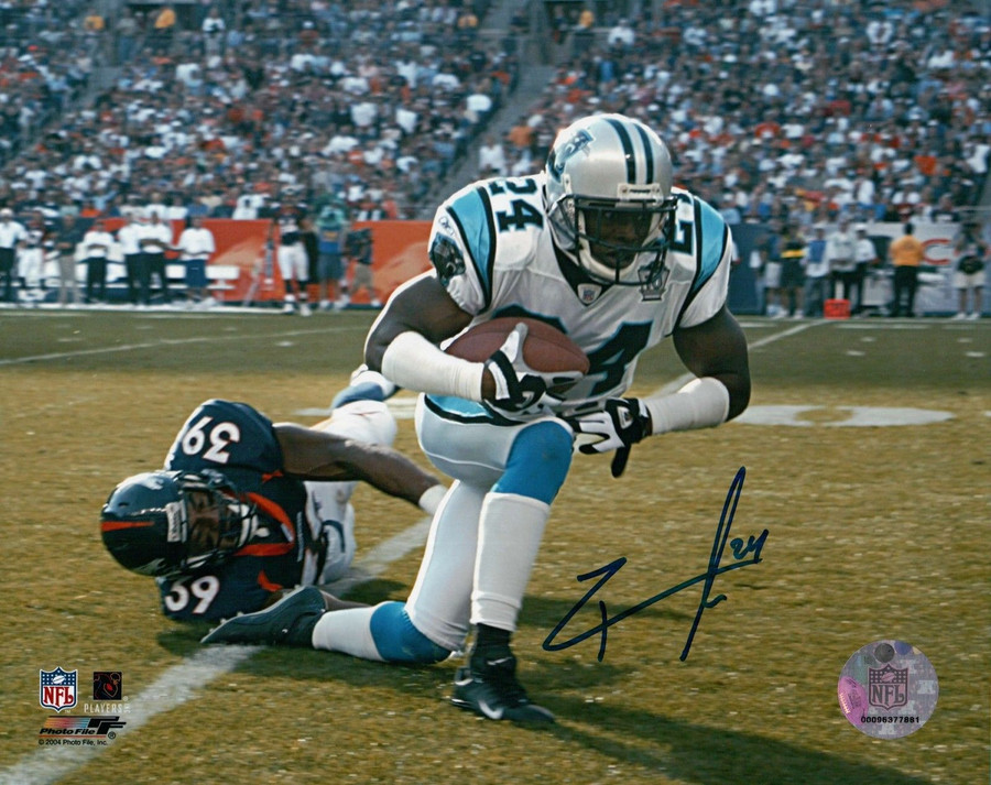 Ricky Manning Jr. Signed 8X10 Photo Autograph Panthers Knee Down Auto w/COA