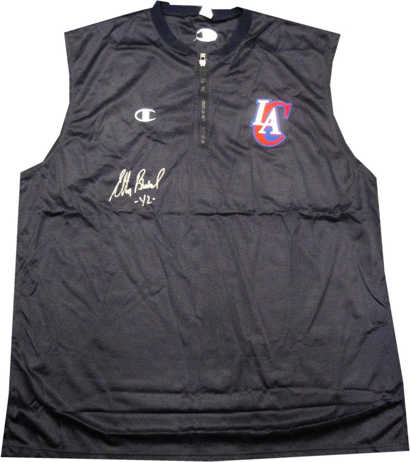 Elton Brand Signed Autographed Sleevless Shirt NBA Los Angeles Clippers Size 3X