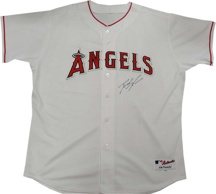 Reggie Willits Hand Signed Autographed Anaheim Angels Jersey COA Black Ink  - Cardboard Legends