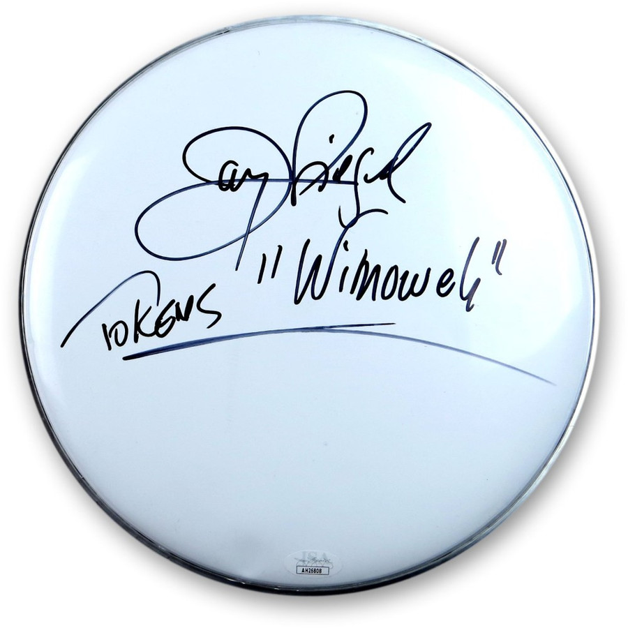 Jay Siegel Signed Autographed 10" Drumhead Inscribed Tokens Wimoweh JSA AH26808