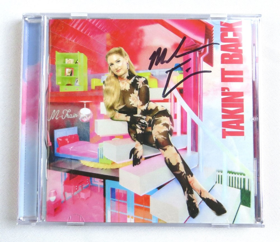 Meghan Trainor Signed Autographed CD Booklet Takin' It Back Beckett COA