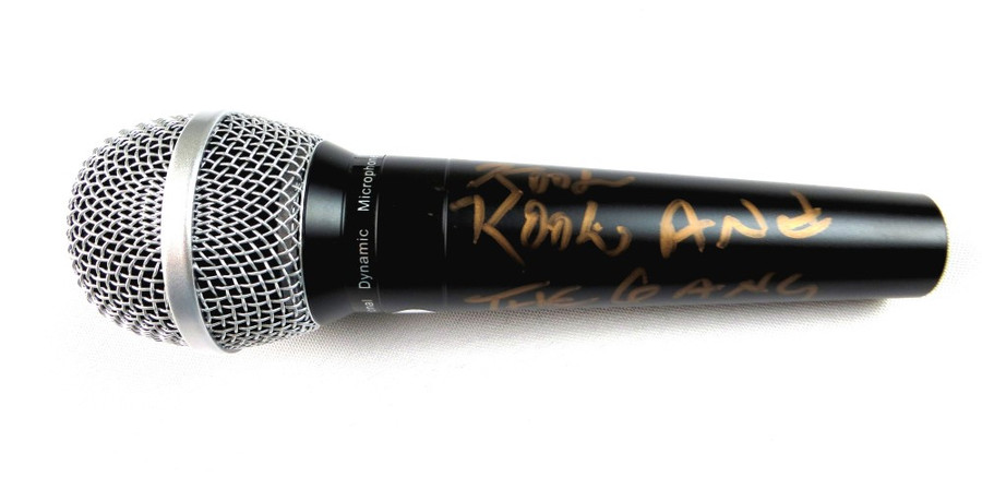 Robert Kool Bell Signed Autographed Microphone & The Gang "Cherish" JSA AI98917