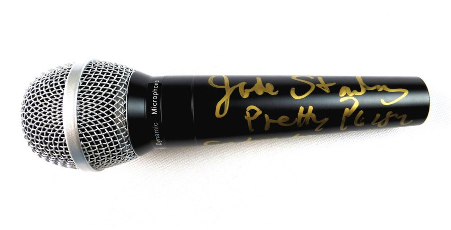 Jade Starling Signed Autographed Microphone Pretty Poison Catch Me BAS BH013490