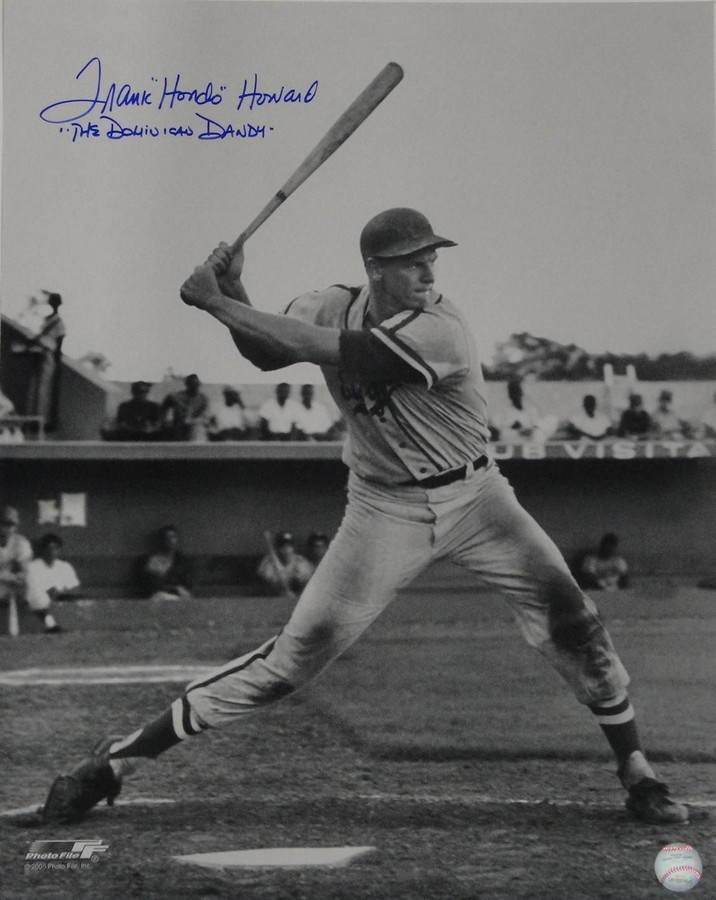 Frank Howard Signed Autograph 16x20 Photograph Senators Dodgers Dominican