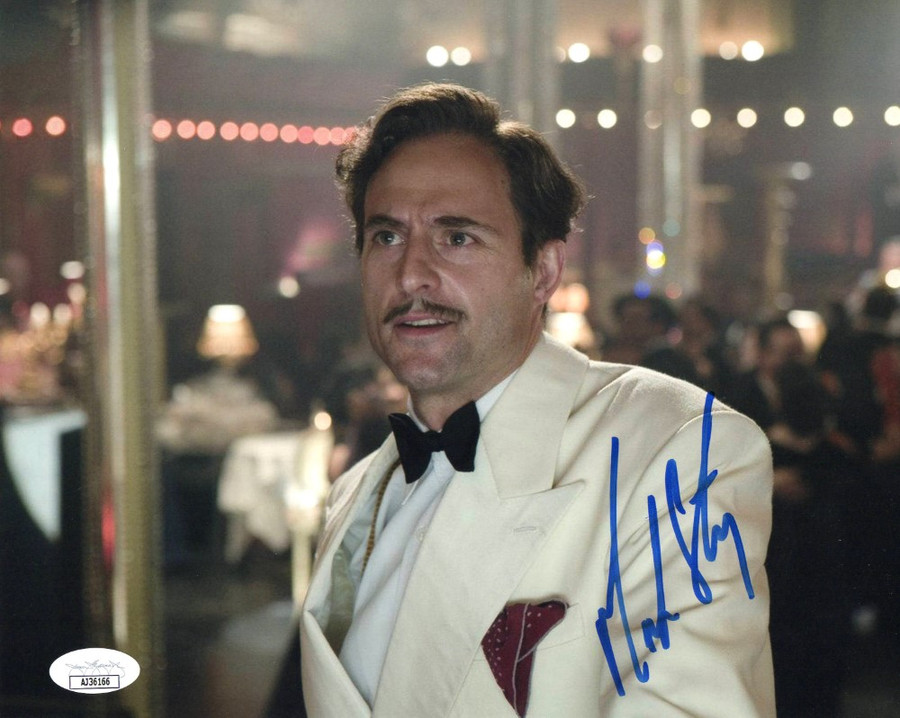 Mark Strong Autographed 8X10 Photo Miss Pettigrew Lives For a Day JSA AJ36166