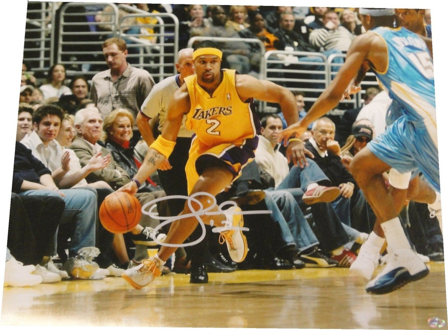 Derek Fisher Hand Signed Autographed 16x20 Photograph Los Angeles Lakers COA