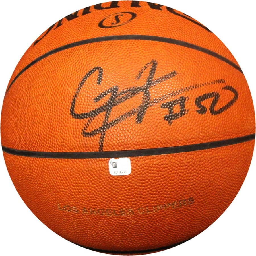 Corey Maggette Autographed Official Basketball Los Angeles Clippers GF9688