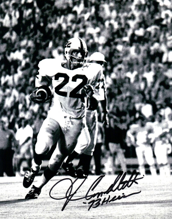 John Cappelletti Signed Autographed 8X10 Photo Penn State "73 Heisman" w/COA