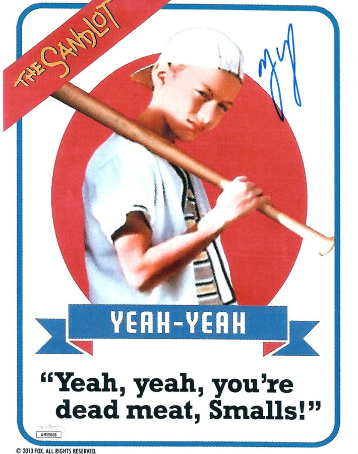 Marty York Signed Autographed 8X10 Photo The Sandlot Yeah Yeah Quote JSA