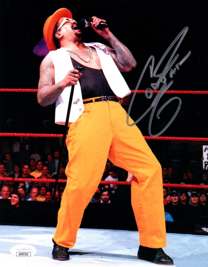 The Godfather Charles Wright Signed Autographed 8X10 Photo in Ring JSA AM57510