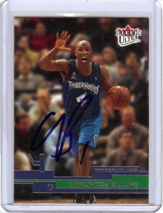 Chauncey Billups 02-03 Fleer Ultra Card Auto Autograph