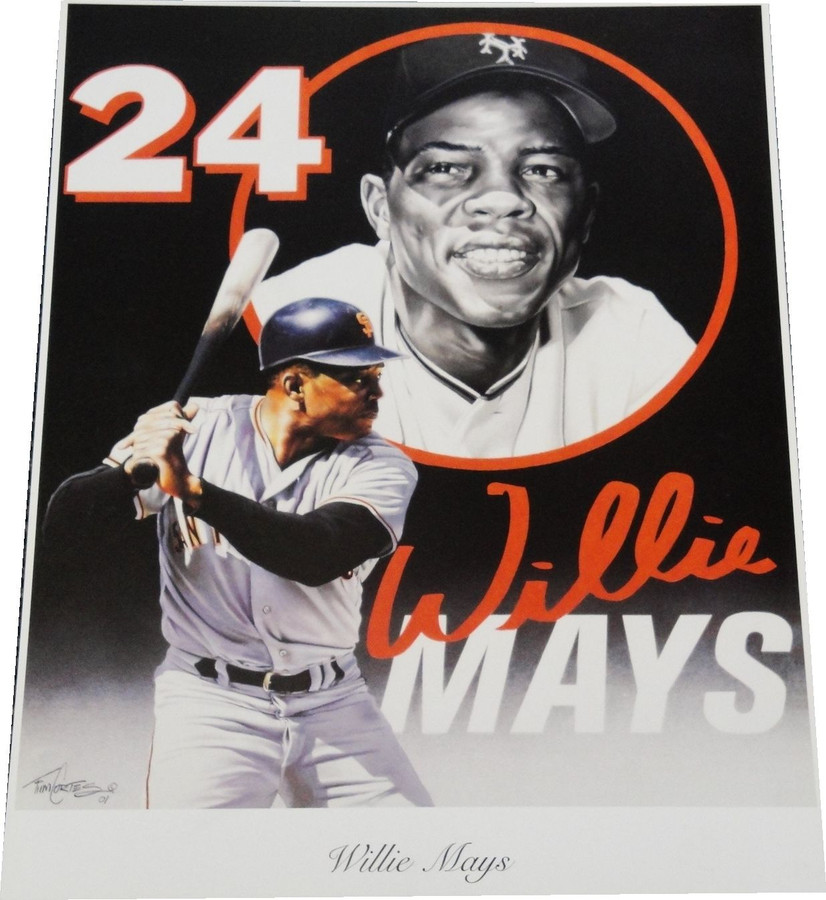 Willie Mays Cal Ripken Jr Babe Ruth 13x17 Poster Photo Unsigned 1 of Each!