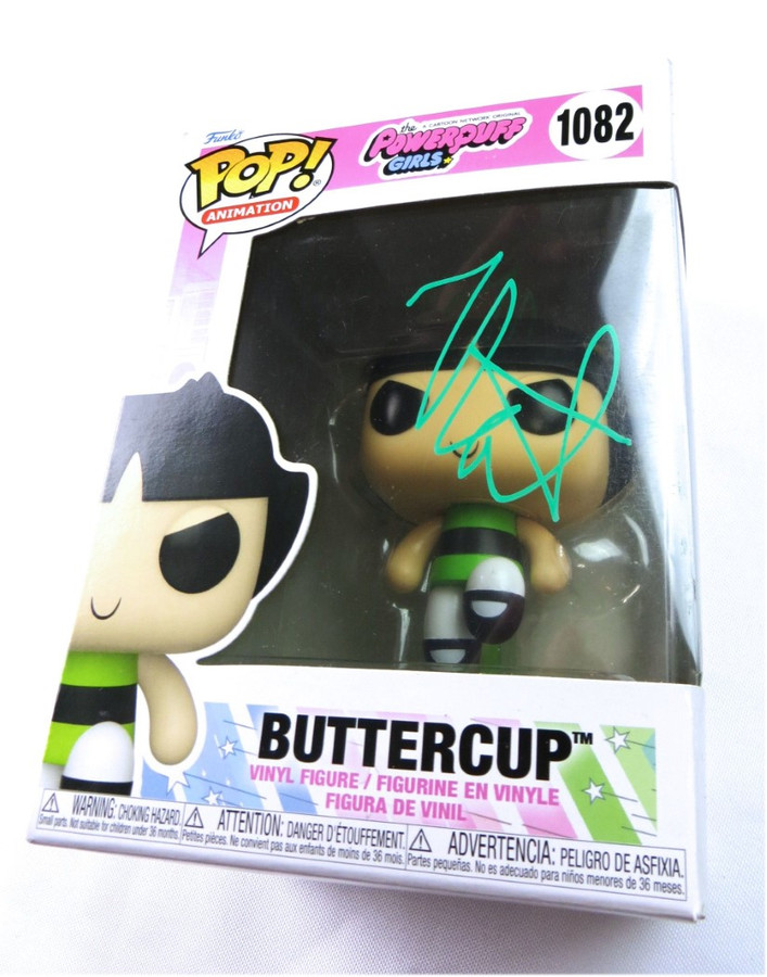 Natalie Palamides Autographed Funko POP! Powerpuff Girls Buttercup BAS BJ73410