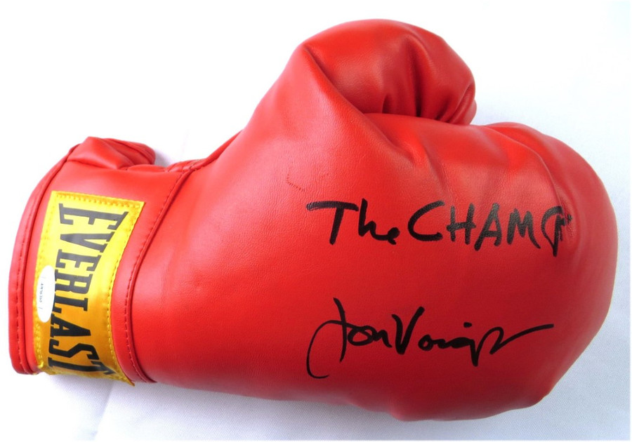 Jon Voight Signed Autographed Boxing Glove "The Champ" Inscribed JSA AM56360