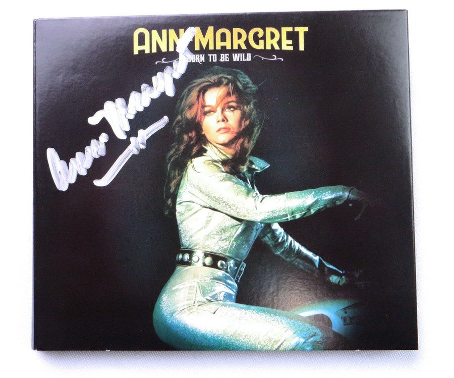 Ann Margret Signed Autographed CD Cover Born to be Wild BAS Beckett