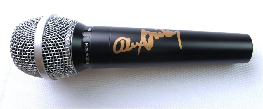 Alex Briley Signed Autographed Microphone The Village People JSA AJ83632