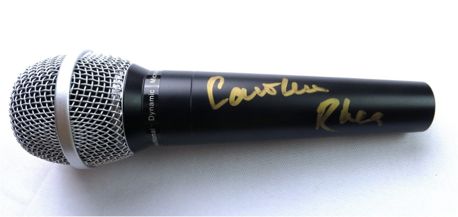 Caroline Rhea Signed Autographed Microphone Stand-Up Comedian BAS BK67729