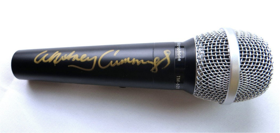 Whitney Cummings Signed Autographed Microphone Stand-Up Comedian BAS BK67697