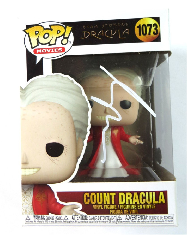 Gary Oldman Signed Autographed Funko POP! Bram Stoker's Dracula JSA BH27708