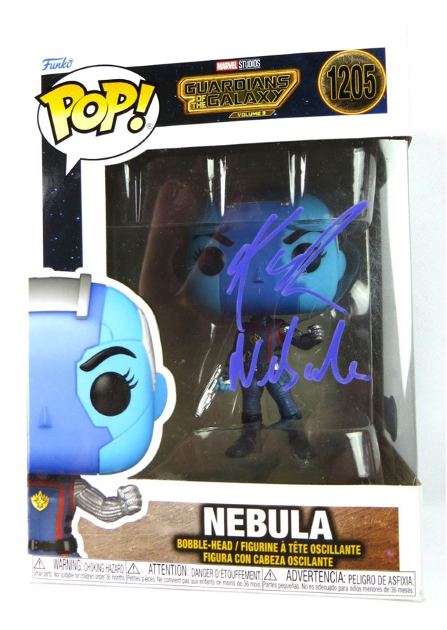 Karen Gillan Signed Autographed Funko POP! Guardians of the Galaxy BAS BJ73416