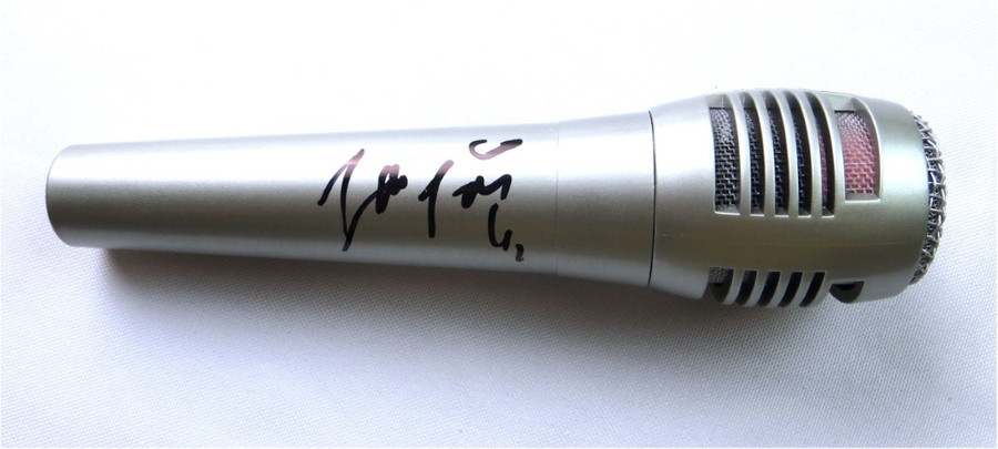 Joshua Morrow Signed Autographed Microphone Young and the Restless BAS BH27793