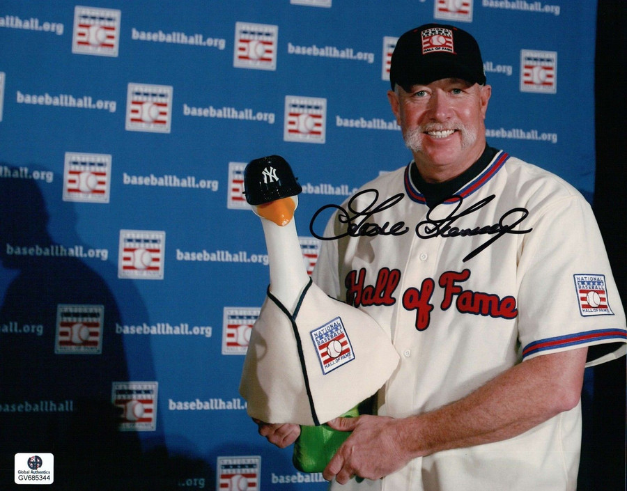 Rich Gossage Signed 8X10 Photo Autograph Hall of Fame Induction w/Goose GAI