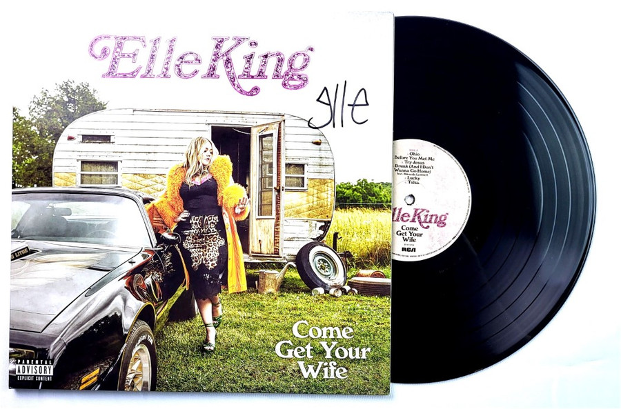 Elle King Signed Autographed Record Album Cover Come Get Your Wife JSA AJ63662