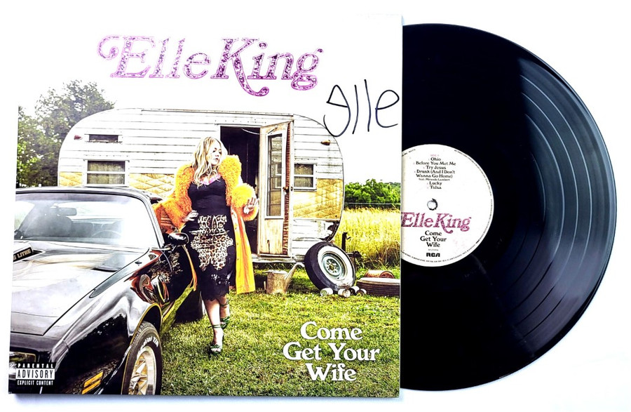 Elle King Signed Autographed Record Album Cover Come Get Your Wife JSA AJ63663