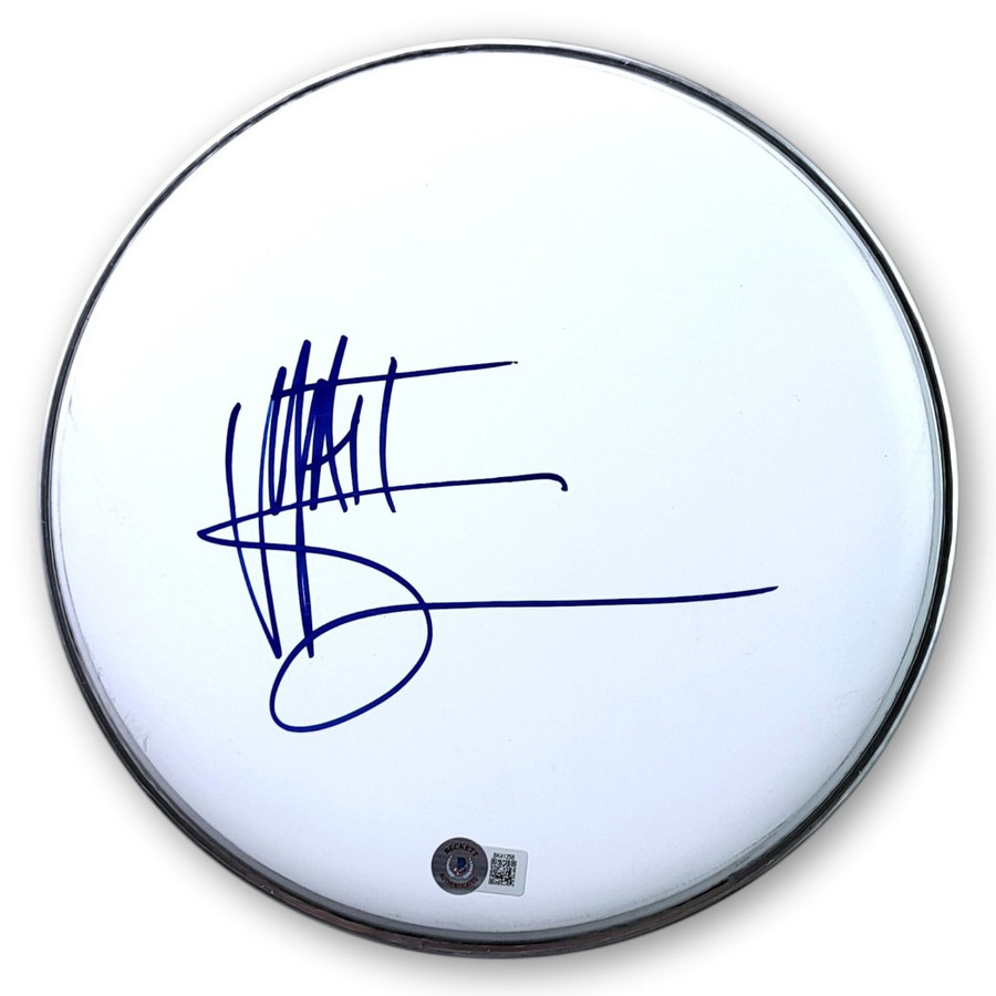 Matt Sorum Signed Autographed 10" Drumhead Guns N' Roses Drummer BAS BK41258