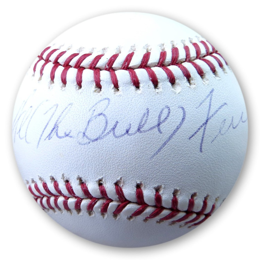 Al "The Bull" Ferrara Signed Autographed MLB Baseball Dodgers Padres JSA AM78993