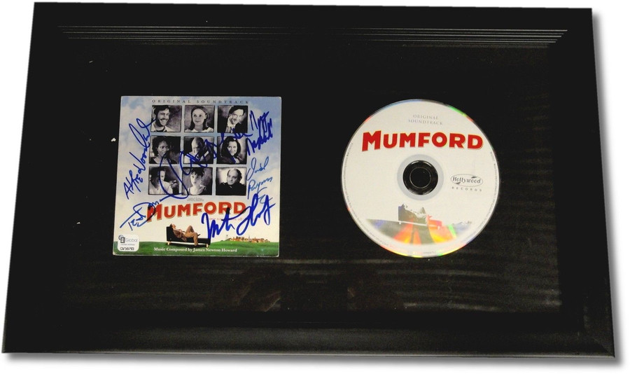 Mumford Cast Hand Signed Autographed Framed DVD Cover Ted Danson w/ DVD GA