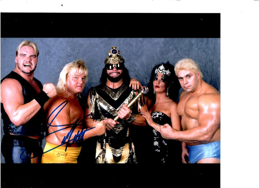 Greg Valentine Signed Autographed 8X10 Photo Pro Wrestler WWF W/ COA B