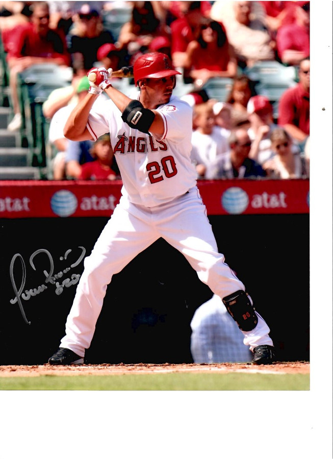 Juan Rivera Signed Autographed 8X10 Photo Pro MLB Player W/ COA B