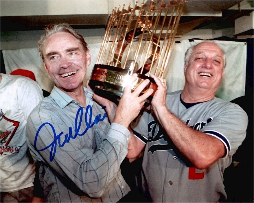 Fred Claire Signed Autographed 8X10 Photo Pro MLB Player W/ COA C