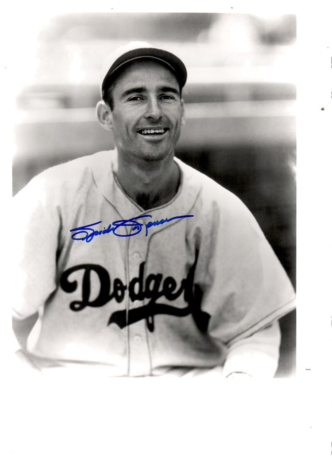 Spider Jorgensen Signed Autographed 8X10 Photo Pro MLB Player W/ COA A