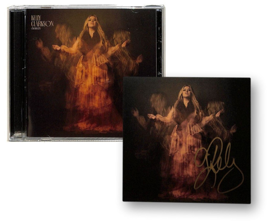 Kelly Clarkson Signed Autographed CD Insert Chemistry JSA