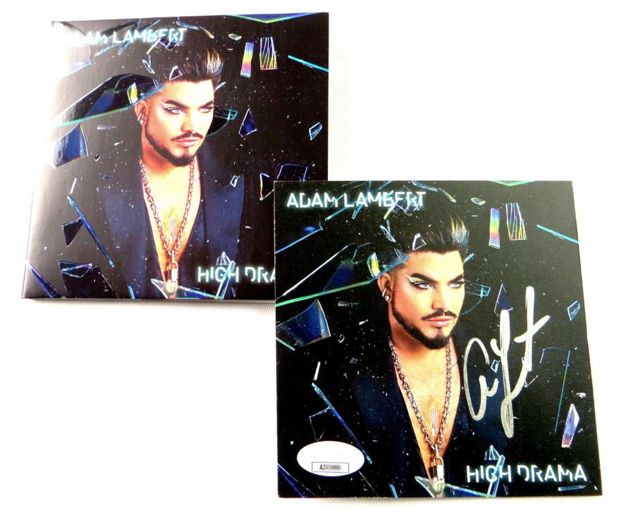 Adam Lambert Signed Autographed CD Insert High Drama w/CD JSA
