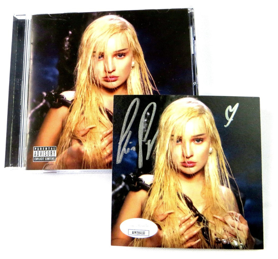 Kim Petras Signed Autographed CD Insert Feed the Beast JSA