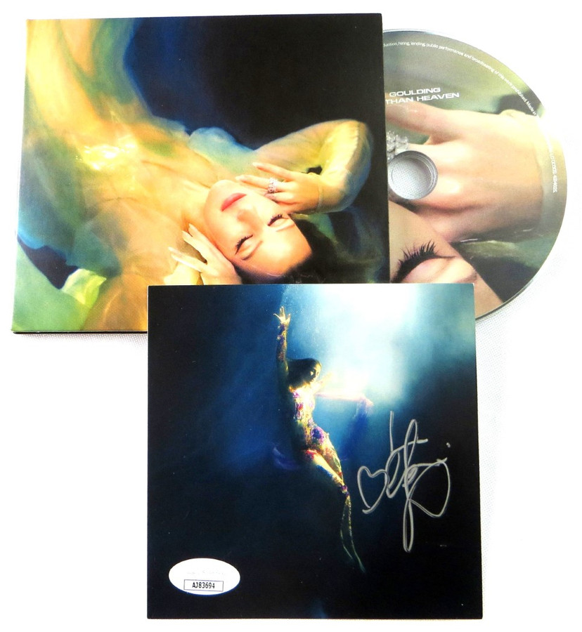 Ellie Goulding Signed Autographed CD Insert Higher than Heaven JSA AJ83694