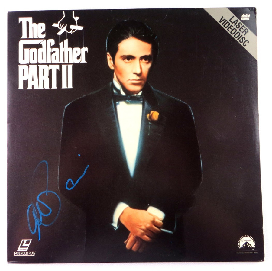 Al Pacino Signed Autographed Laserdisc Cover The Godfather Part II JSA YY73024