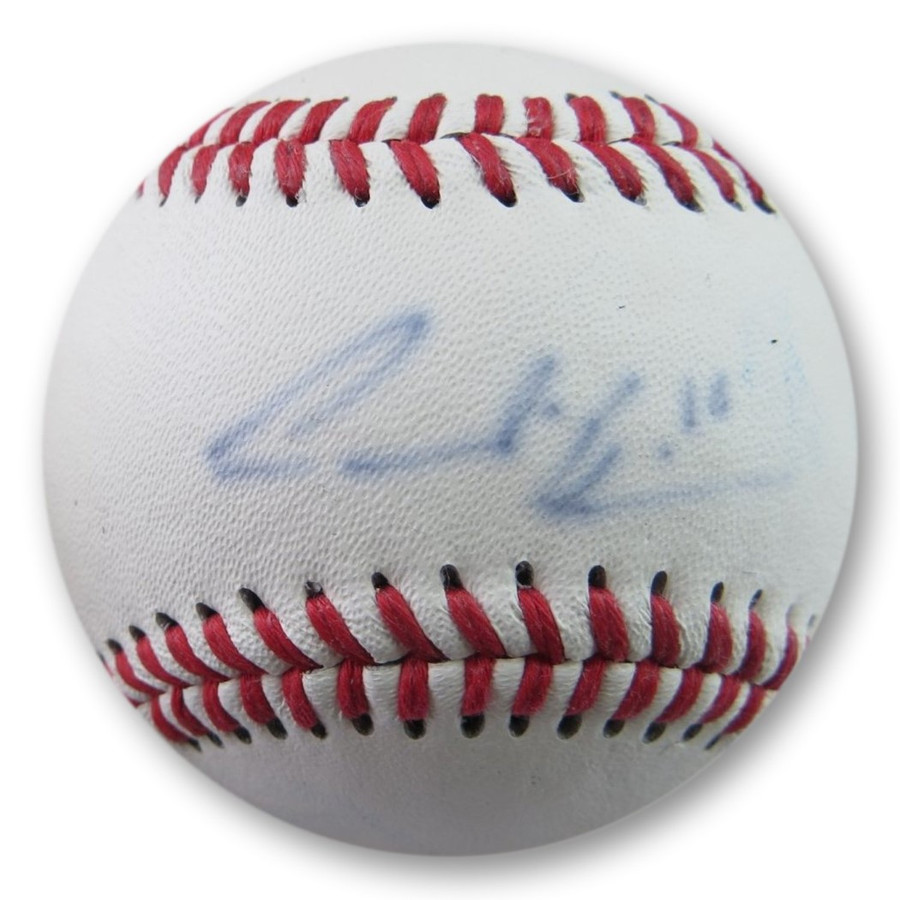 Andre Ethier Signed Autographed OL Baseball Dodgers Faded JSA AN57242