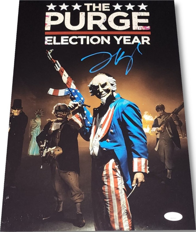 Frank Grillo Signed Autographed 11x17 Photo The Purge Election Year JSA AQ10507